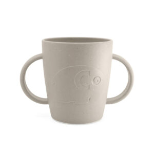 Tasse mit Henkel "MUMS" (jetty beige) – Bild 2