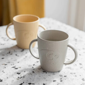 Tasse mit Henkel "MUMS" (jetty beige)