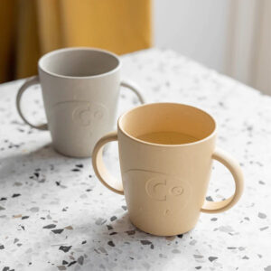 Tasse mit Henkel "MUMS" (wheat yellow)