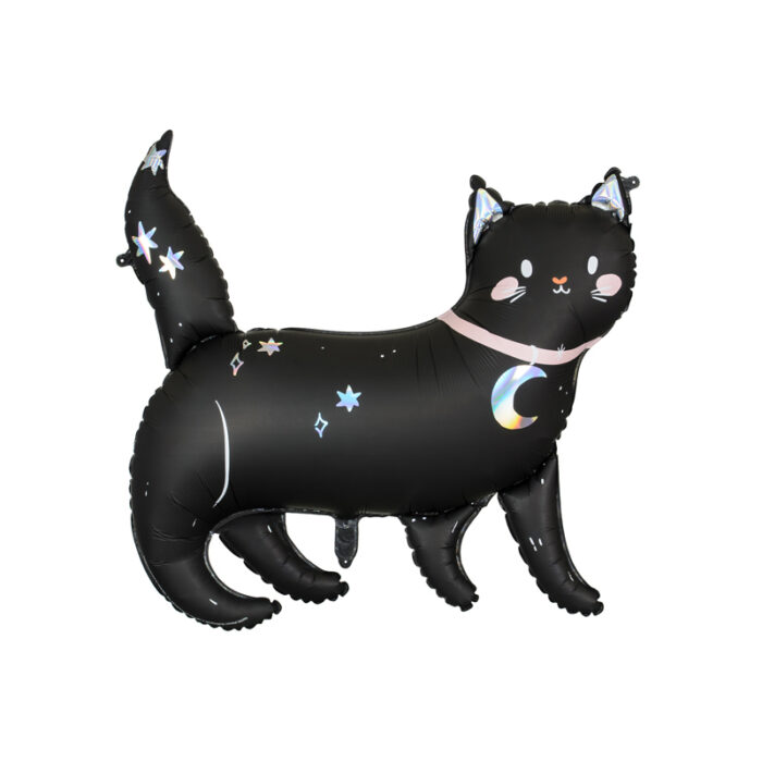 Holografischer Folienballon Katze – Bild 2