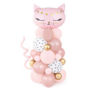 Ballon Bouquet "Katze" (pink)