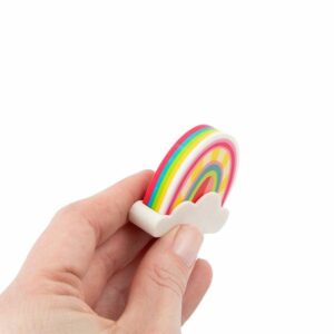 Radierer-Set "Good Feelings" (Regenbogen) – Bild 5