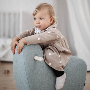 Kleines Designer Schaukelpferd (mint) – Bild 3