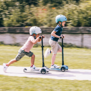 Scoot & Ride Helm S - M (steel) – Bild 4