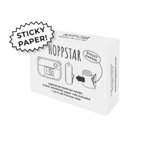 Papierrollen (selbstklebend) für Kinderkamera "Artist" von Hoppstar (3er-Pack) – Bild 2