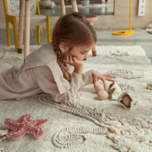 Waschbarer Spielteppich "Meeresboden"