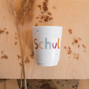 Porzellanbecher "Schulkind" ("Under the Sea"-Serie)