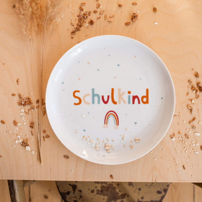 Porzellanteller "Schulkind" ("Under the Sea"-Serie) – Bild 1
