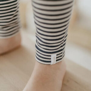 Jersey Leggings "Navy Stripes" – Bild 3