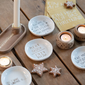 Weihnachts Schälchen "Mehr Keks, mehr Glück" – Bild 2