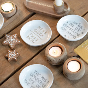 Weihnachts Schälchen "Mehr Keks, mehr Glück" – Bild 3