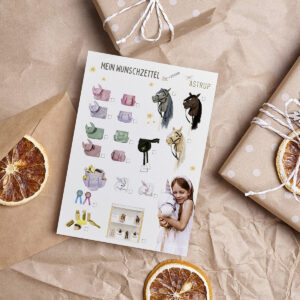 Wunschzettel von by Astrup (Druckvorlage)