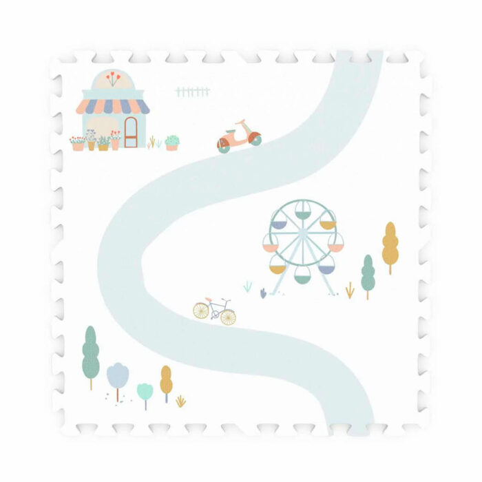 2 in 1 Spielmatte EEVAA "Village" – Bild 11