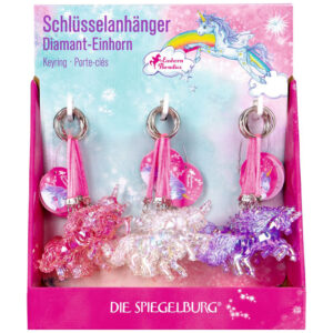Schlüsselanhänger "Diamant-Einhorn" – Bild 2