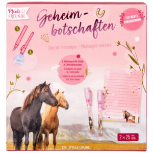 "Pferdefreunde" Geheimbotschaften für beste Freundinnen  (Set)