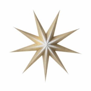 Papierstern "Moonlight" (Gold, 80 cm)