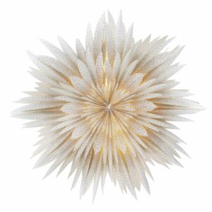 Papierstern "Draco" (Off White, 64 cm) – Bild 2