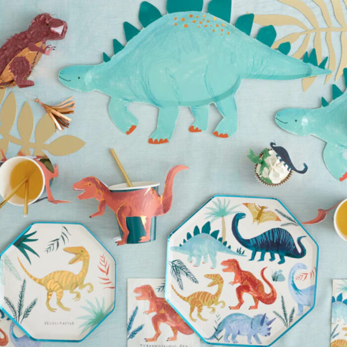 Pappteller "Stegosaurus" von Meri Meri – Bild 1