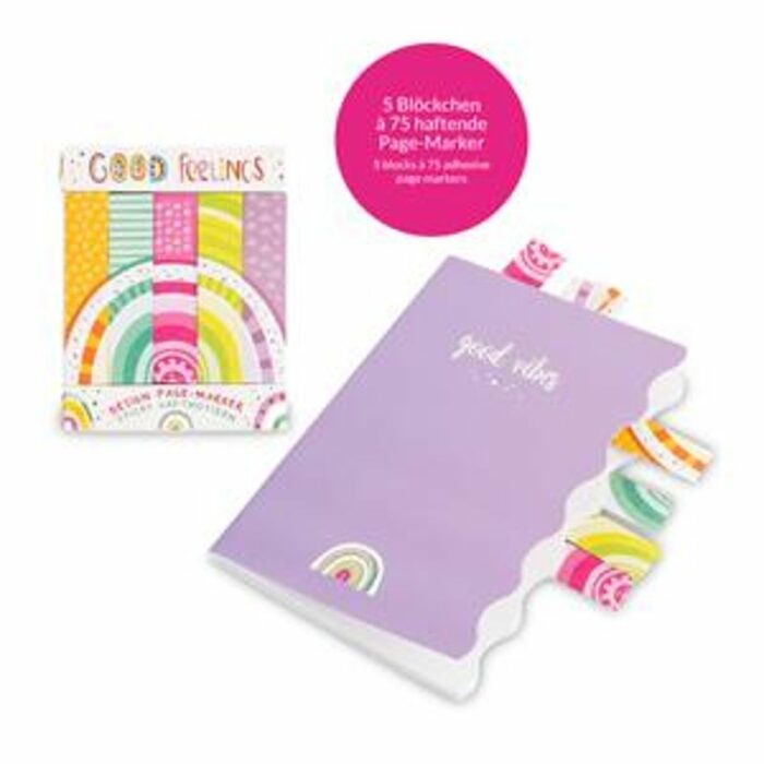 Design Page-Marker "Good Feelings" – Bild 1