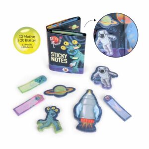 Sticky Notes Mini-Organizer "Space Adventure"