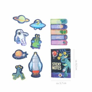 Sticky Notes Mini-Organizer "Space Adventure" – Bild 3