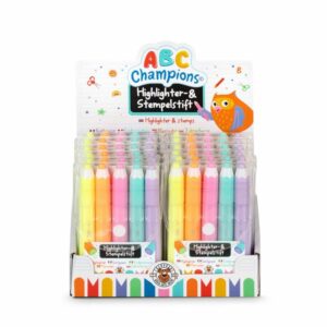 Highlighter & Stempelstift "ABC Champions" – Bild 2