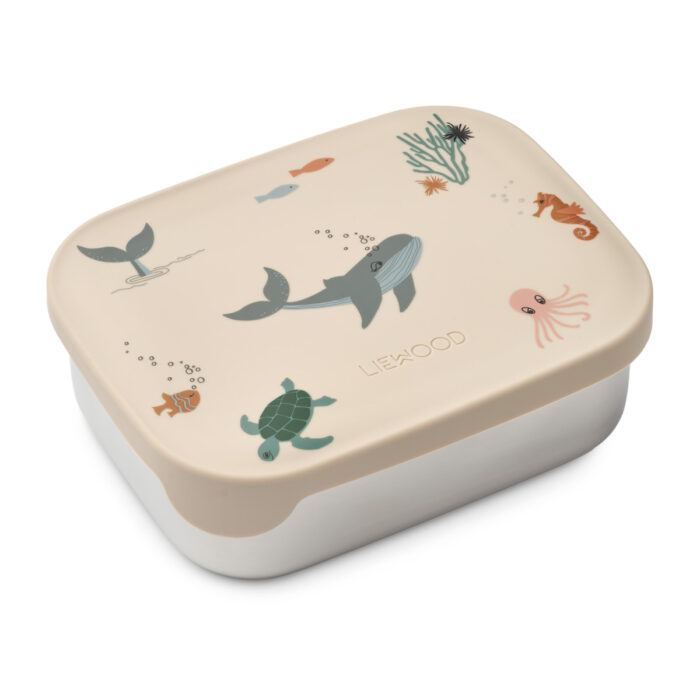 Brotdose "Arthur Printed" (Sea creature / Sandy) – Bild 1