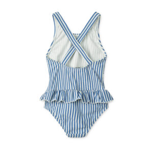 Badeanzug "Amara Stripe" (Y/D stripe Riverside / Creme de la creme) – Bild 2