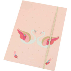 Sammelmappe A4 "Pearly Swans"