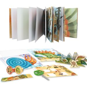 Snip Snap Book "Dino World" Ausschneidebuch – Bild 3