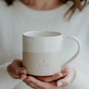 Große Steingut-Tasse "Mama" – Bild 2