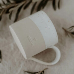 Große Steingut-Tasse "Mama" – Bild 4