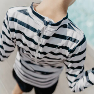 UV Langarmshirt "White navy" – Bild 3