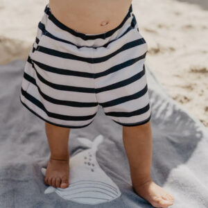 Badeshorts "White navy"