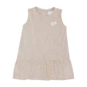 Frottee Kleid "Flowers" (dusty rose) – Bild 2