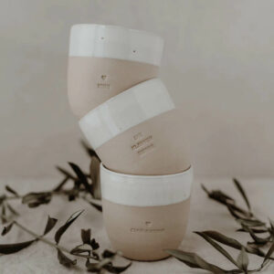 Kleiner Steingut-Becher "Mini" – Bild 3