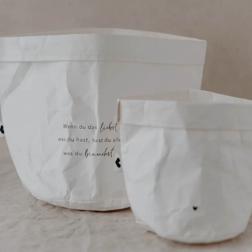 Paper bag "alles was dur brauchst"1 Paperbag "Alles was du brauchst" (2er-Set) – Bild 1