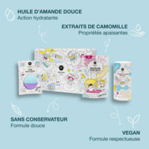 Badebomben & Badesalz Box "Bubble Bath" von Nailmatic Kids – Bild 3