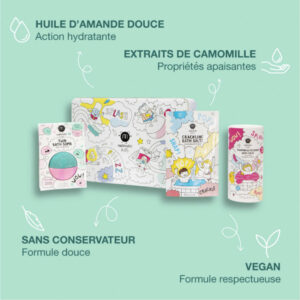Badebomben & Badesalz Box "Splash Bath" von Nailmatic Kids – Bild 2