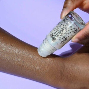 Glitzer-Bodygel "Kokos / weißgold" – Bild 2