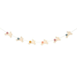 Hasen-Minigirlande aus Holz von Meri Meri – Bild 3