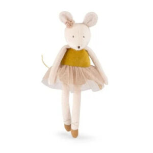 Plüschtier "Maus" (gold)