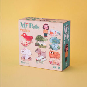 Puzzle "Ich liebe meine Haustiere" – Bild 4