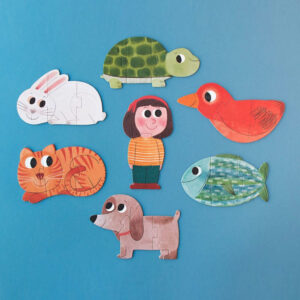 Puzzle "Ich liebe meine Haustiere" – Bild 2