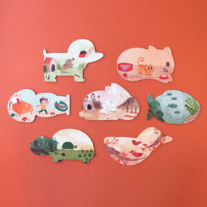 Puzzle "Ich liebe meine Haustiere" – Bild 3
