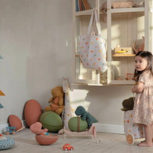 Kuschel-Dino Gantosaurus aus dem Ei (H 23 cm, old rose) – Bild 4