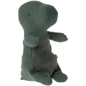 Kuschel-Dino Gantosaurus aus dem Ei (H 23 cm, dark petrol) – Bild 2