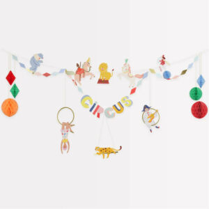 Zirkus Girlande von Meri Meri – Bild 3