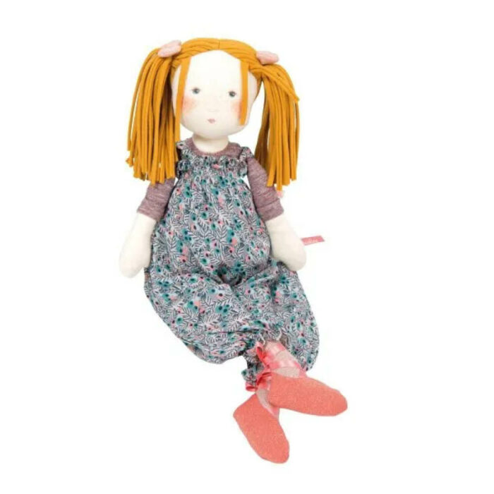 Stoffpuppe "Violette les rosalies" – Bild 1
