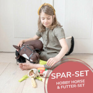 Set "Hobby Horse mit Fütterungs-Set"